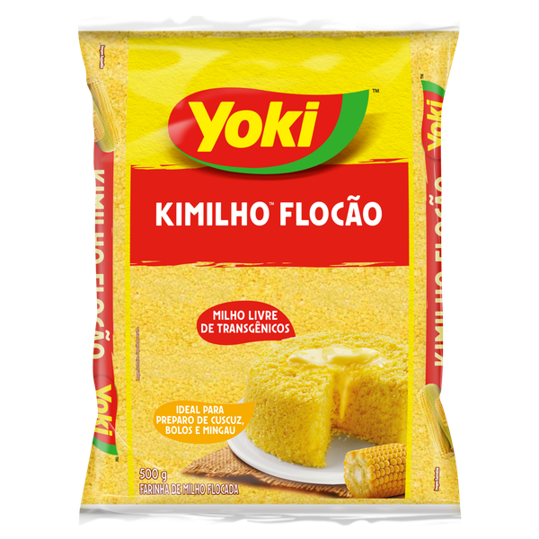 Farinha de Milho Flocão Yoki Kimilho 500g