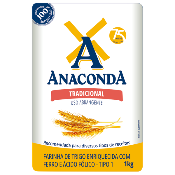 Farinha de Trigo Especial Anaconda 1kg