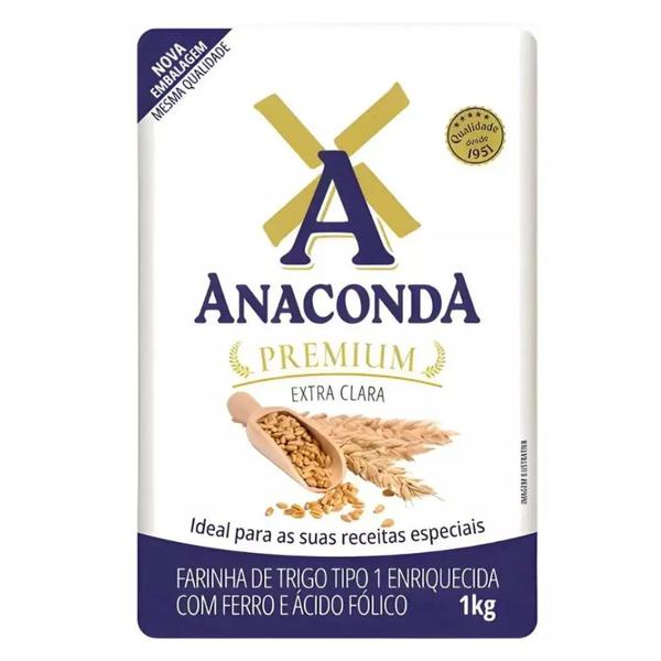 Farinha de Trigo Anaconda Premium 1Kg
