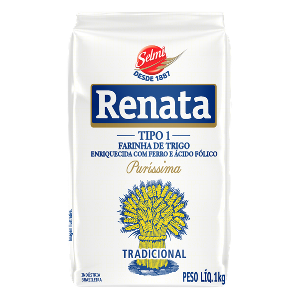 Farinha de Trigo Renata Tradicional 1kg