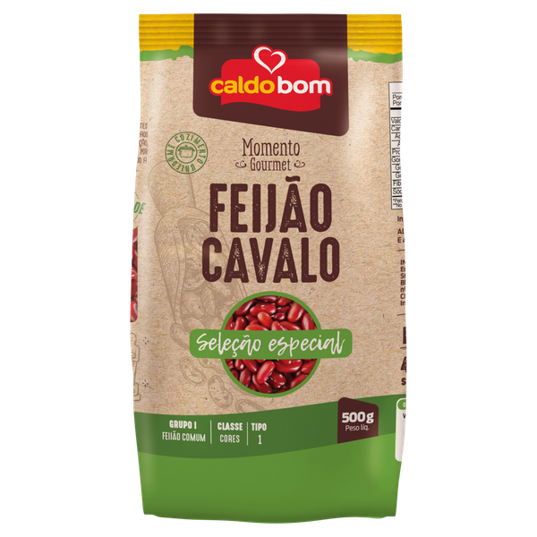 Feijão Gourmet Caldo Bom Cavalo 500g