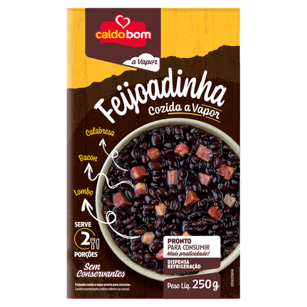 Feijoada Caldo Bom Vapor 250G Trad