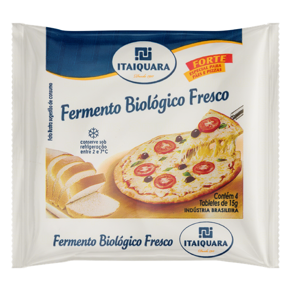 Fermento Biológico Fresco Itaiquara 60g