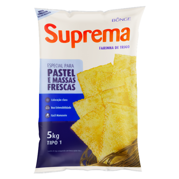 Farinha Trigo Suprema Pastel Plast 5kg