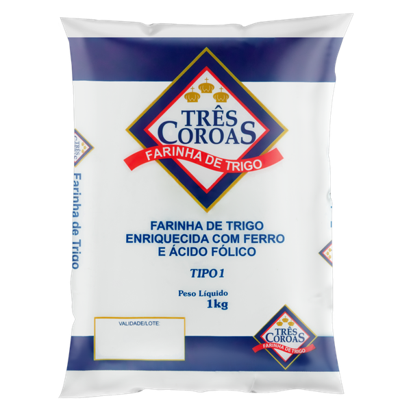 Farinha Trigo Três Coroas T1 1kg