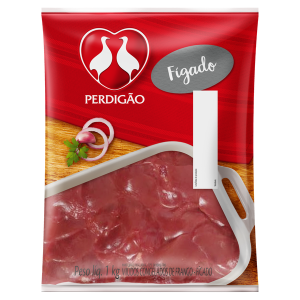 Fígado de Frango Congelado Perdigão 1kg