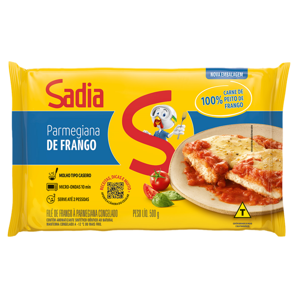 Filé de Frango à Parmegiana Sadia 500g