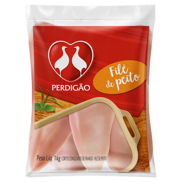 Filé Peito Frango Perdigão sem para sem O 1kg