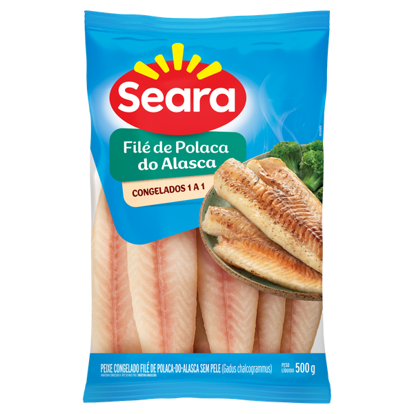 Filé Polaca Alasca Seara Congelado 500g