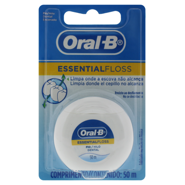 Fio Dental Oral B Essencial Floss 50m