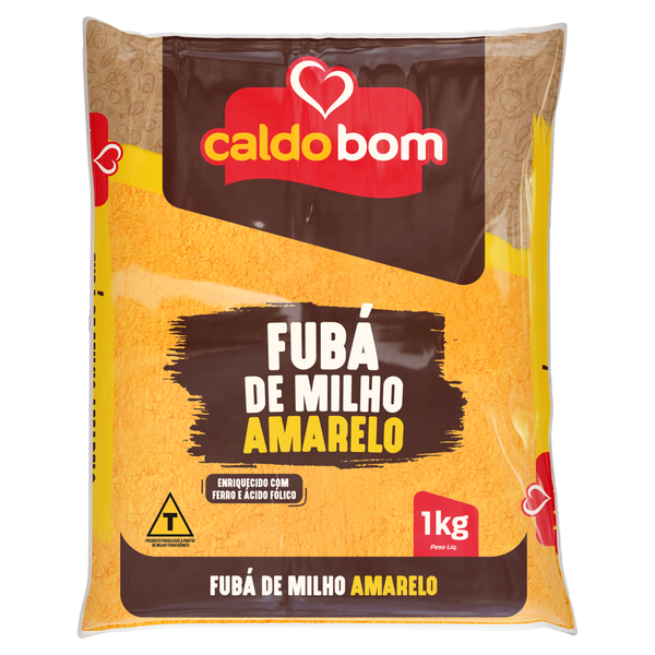 Fubá Amarelo Caldo Bom 1kg