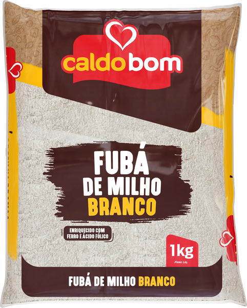 Fuba Caldo Bom Branco 1Kg