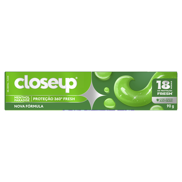 Creme Dental Close Up Menthol Paradise 90g