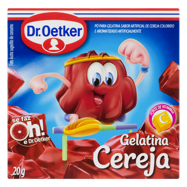 Gelatina Dr. Oetker Cereja 20g