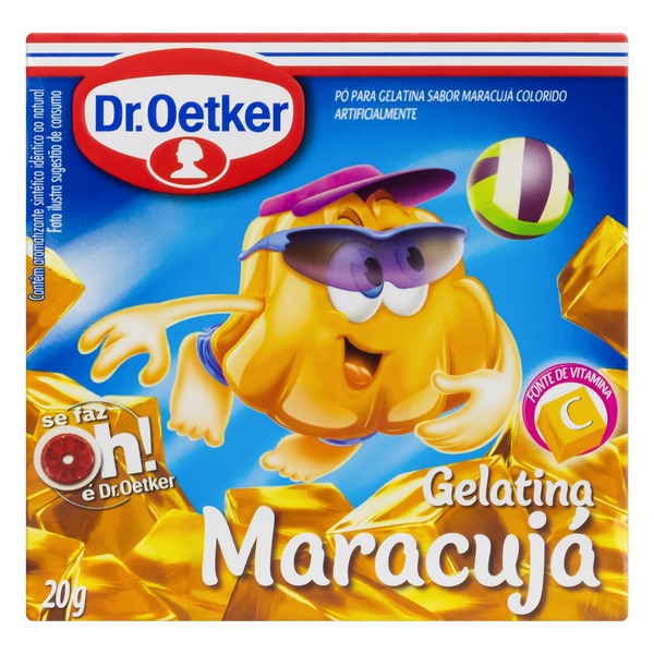 Gelatina Dr. Oetker Maracujá 20g