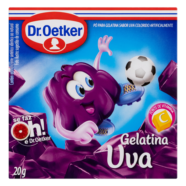 Gelatina Dr. Oetker Uva 20g