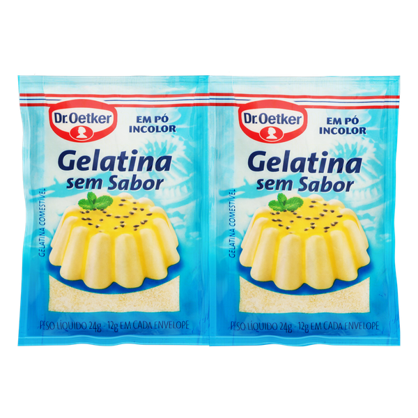 Gelatina Sem Sabor Dr. Oetker 24g