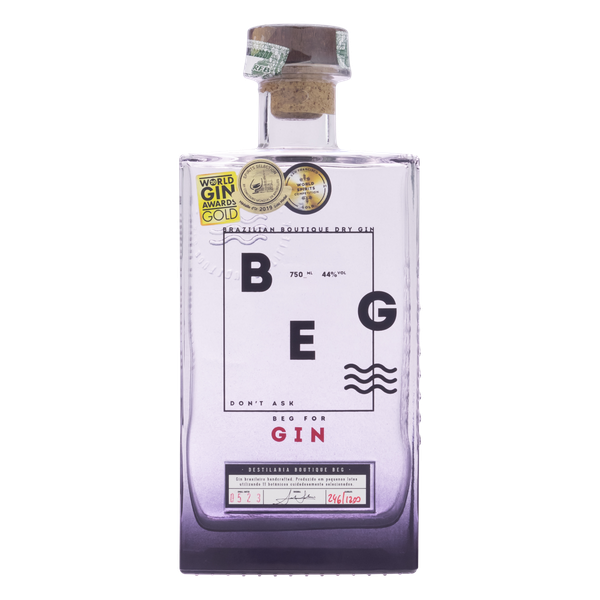 Gin Beg Brazilian Dry Gin 750ml