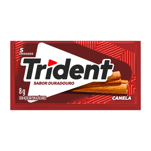 Chiclete Trident Canela 8g