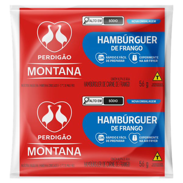 Hambúrguer de Frango Perdigão 56g