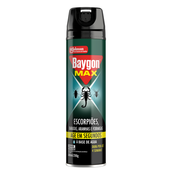 Inseticida Aerossol Baygon Mata Baratas e Formigas 360ml