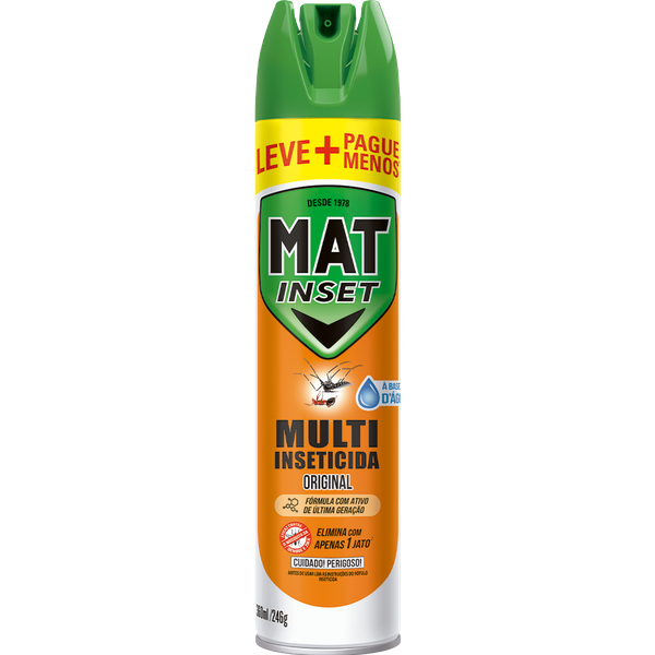 Inseticida Aerossol Mat Inset Multi Inseticida 360ml