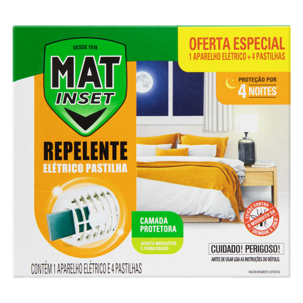 Inseticida Aparelho Mat Inset Bivolt Pastilha