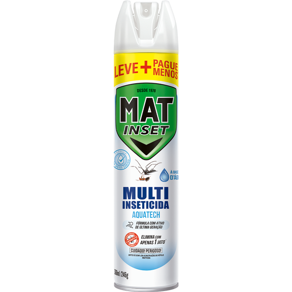 Inseticida Mat Inset Aerossol Sem Cheiro 360ml