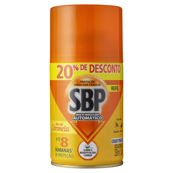 Inseticida Aerossol SBP Multi Citronela 250ml