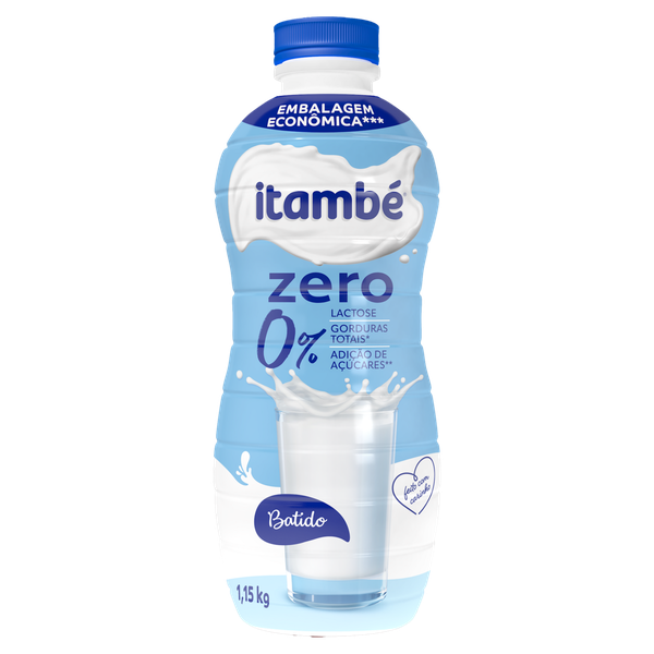 Iogurte Itambé Líquido Fit Zero Lactose 1,15kg
