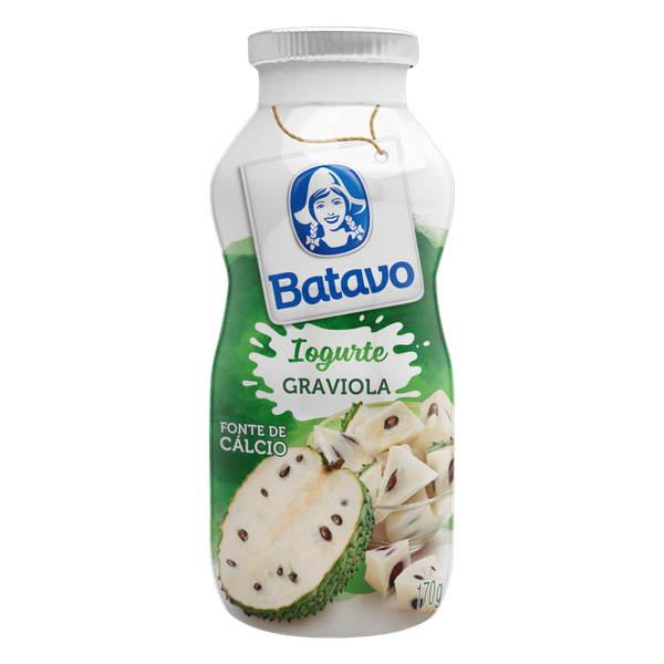 Iogurte Garrafa Batavo Graviola 170g