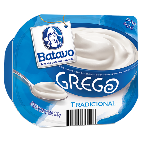 Iogurte Grego Batavo Tradicional 100g