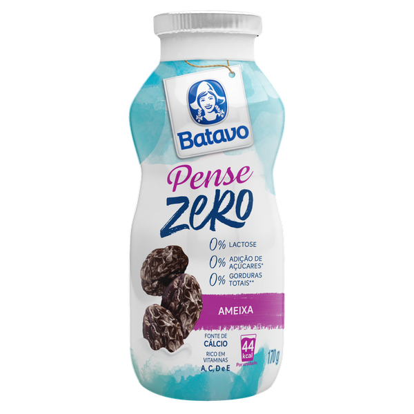 Iogurte Pense Zero Batavo Ameixa 170g