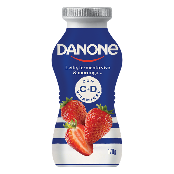 Iogurte Danone Líquida Morango 170g