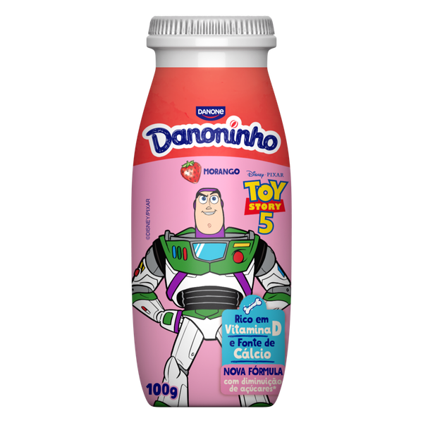 Iogurte Danone para Beber Morango 100g