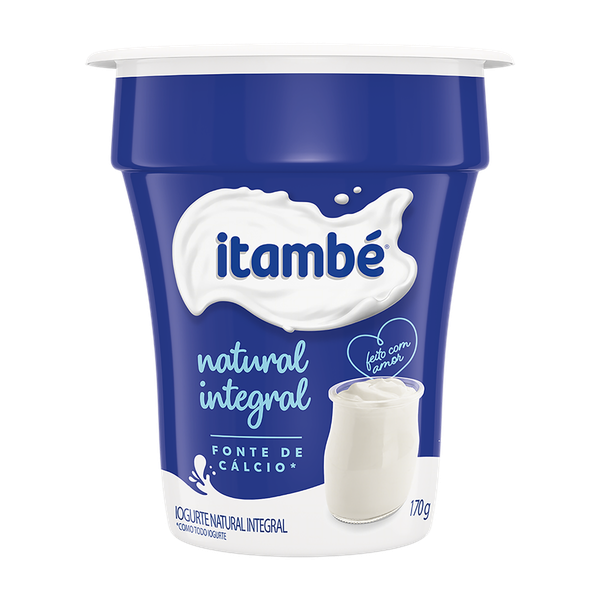 Iogurte Itambé Natural Copo Tradicional 170g