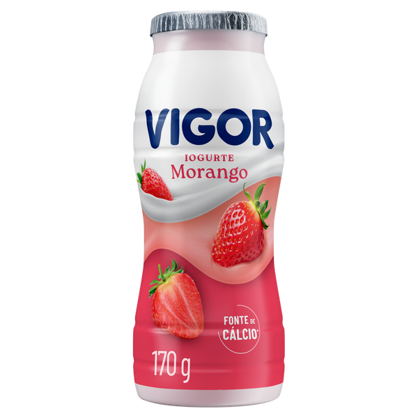 Iogurte Vigor Líquido Morango 170g