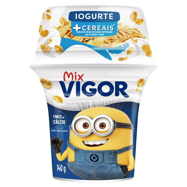 Iogurte Mix Vigor Natural Cereais 140g