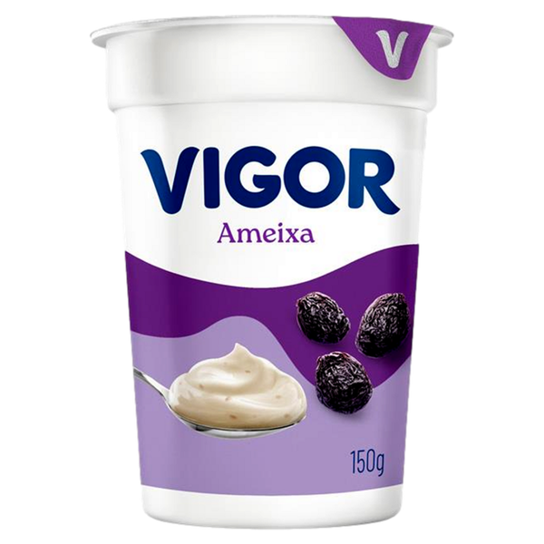Iogurte Vigor Viv Natural Ameixa 150g