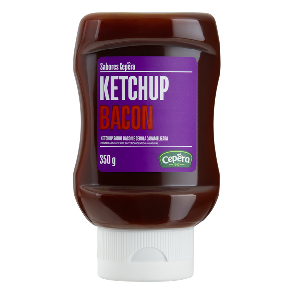 Ketchup Cepêra Bacon 350g