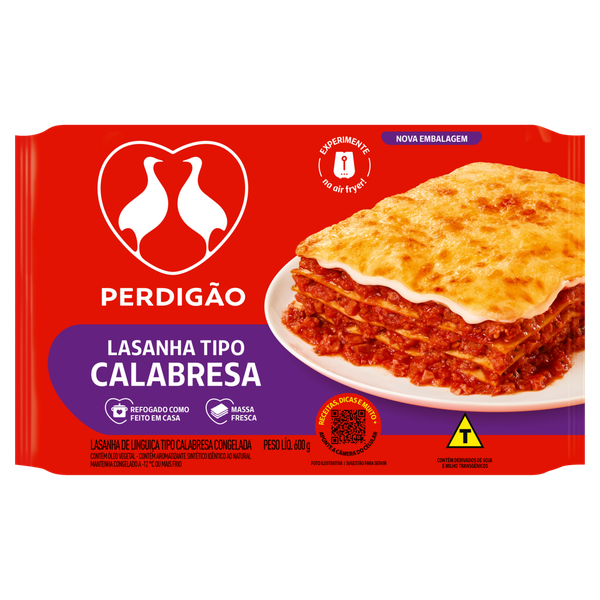 Lasanha Perdigão Calabresa 600g