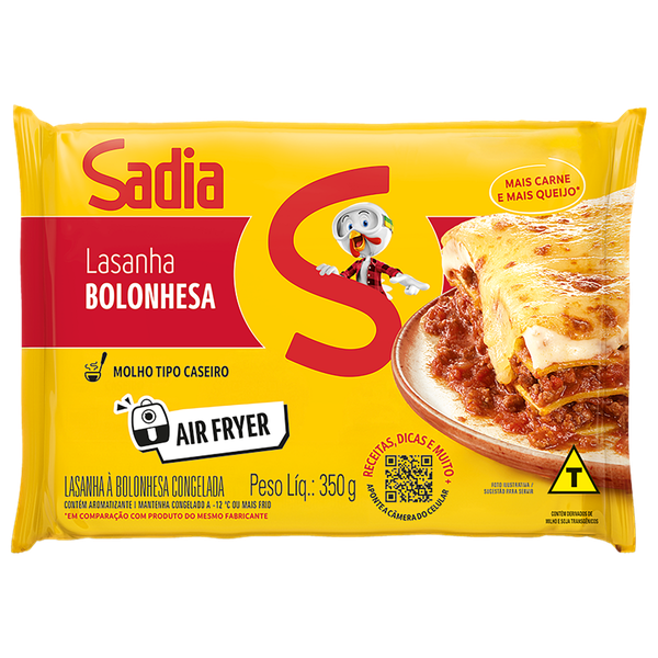 Lasanha Sadia Bolonhesa 350g