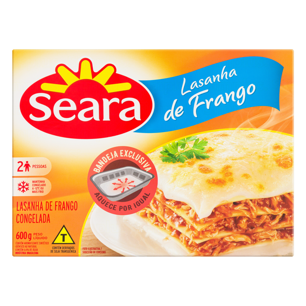 Lasanha Seara Frango 600g