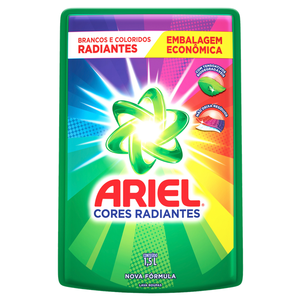 Lava Roupas Ariel Clássico Líquido 1,5L