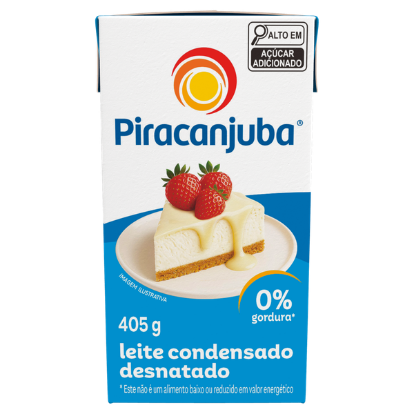 Leite Condensado Piracanjuba Light 405g