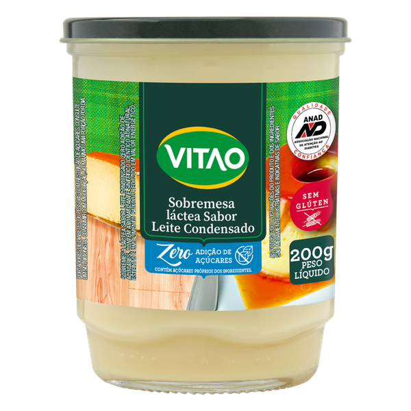 Leite Condensado Vitao Zero 200g