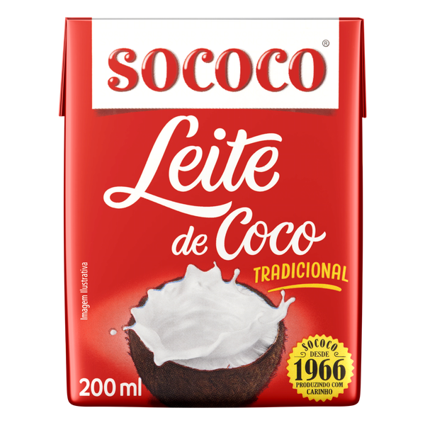 Leite de Coco Sococo 200ml