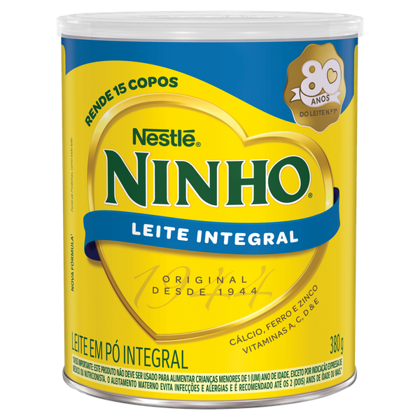 Leite em Pó Ninho Integral 380g