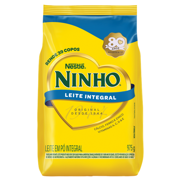 Leite em Pó Ninho Integral 975g
