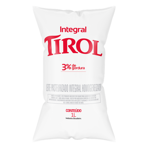Leite Pasteurizado Tirol Tipo C 1L